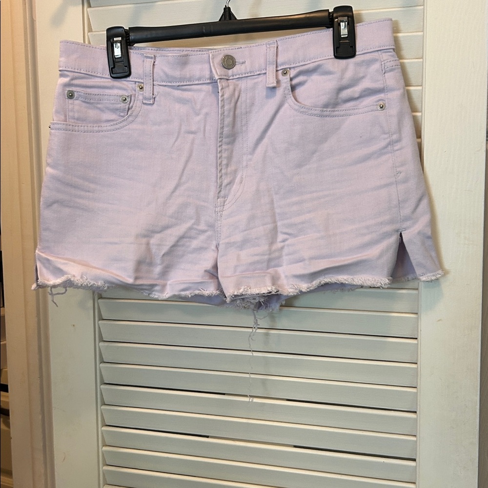 GAP lavender Denim Shorts